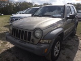 3-06144 (Cars-SUV 4D)  Seller: Gov-Pinellas County Sheriffs Ofc 2007 JEEP LIBERT