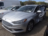 3-05151 (Cars-Sedan 4D)  Seller: Florida State H.S.M.V.-D.A.S. 2018 FORD FUSION