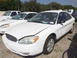 3-05160 (Cars-Sedan 4D)  Seller: Gov-Pinellas County BOCC 2007 FORD TAURUS
