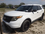 3-10110 (Cars-SUV 4D)  Seller: Gov-Charlotte County Sheriffs 2013 FORD EXPLORER