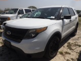 3-10111 (Cars-SUV 4D)  Seller: Gov-Charlotte County Sheriffs 2013 FORD EXPLORER