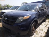 3-10123 (Cars-SUV 4D)  Seller: Gov-Orange County Sheriffs Office 2013 FORD EXPLO