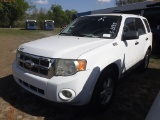 3-10135 (Cars-SUV 4D)  Seller: Gov-City of St.Petersburg 2012 FORD ESCAPE