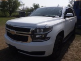 3-10138 (Cars-SUV 4D)  Seller: Gov-Sarasota County Sheriffs Dept 2018 CHEV TAHOE