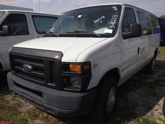 3-08213 (Trucks-Van Cargo)  Seller: Florida State D.J.J. 2009 FORD E350