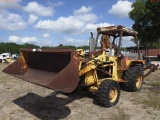 4-01516 (Equip.-Backhoe)  Seller:Private/Dealer JCB 14B 4X4 TRACTOR LOADER BACKH