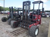 4-01522 (Equip.-Fork lift)  Seller:Private/Dealer MOFFETT M5000 5000LB PIGGY BAC