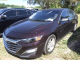 4-06218 (Cars-Sedan 4D)  Seller: Gov-Hillsborough County Sheriffs 2021 CHEV MALI