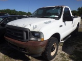 4-06235 (Trucks-Pickup 2D)  Seller: Florida State F.W.C. 2003 FORD F250