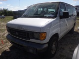 4-10118 (Trucks-Van Cargo)  Seller: Florida State B.P.R. 2006 FORD E150