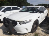 4-10258 (Cars-Sedan 4D)  Seller: Gov-Pasco County Sheriffs Office 2013 FORD TAUR