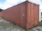6-04205 (Equip.-Container)  Seller:Private/Dealer 40 FOOT METAL SHIPPING CONTAIN