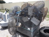 6-04146 (Equip.-Misc.)  Seller:Private/Dealer LOT OF ASSORTED SHOP FANS