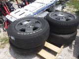6-04141 (Equip.-Parts & accs.)  Seller:Private/Dealer (4) 275-65R18 TIRES ON TOY