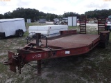 6-03124 (Trailers-Utility flatbed)  Seller:Private/Dealer TANDEM AXLE TAG ALONG