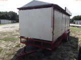 6-03138 (Trailers-Utility enclosed)  Seller:Private/Dealer IRON KING TWO AXLE EN