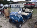 6-02588 (Equip.-Cart)  Seller:Private/Dealer CLUB CAR SIDE BY SIDE GOLF CART WIT