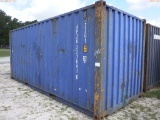 6-04052 (Equip.-Container)  Seller:Private/Dealer 20 FOOT METAL SHIPPING CONTAIN