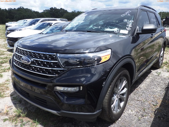 6-06116 (Cars-SUV 4D)  Seller: Gov-Hillsborough County Sheriffs 2020 FORD EXPLOR