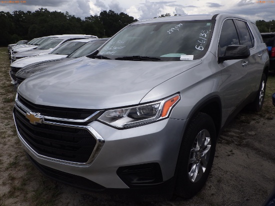 6-06135 (Cars-SUV 4D)  Seller: Gov-Hillsborough County Sheriffs 2020 CHEV TRAVER