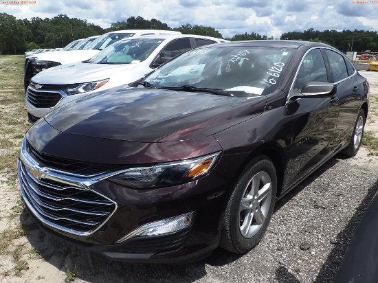 6-06120 (Cars-Sedan 4D)  Seller: Gov-Hillsborough County Sheriffs 2020 CHEV MALI