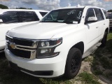 6-06249 (Cars-SUV 4D)  Seller: Gov-Sarasota County Sheriffs Dept 2015 CHEV TAHOE