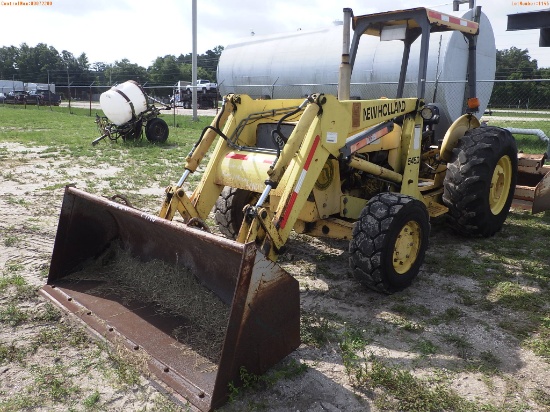 7-01146 (Equip.-Tractor)  Seller: Florida State D.O.T. NEW HOLLAND 545D OROPS TR