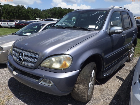 7-05142 (Cars-SUV 4D)  Seller:Private/Dealer 2005 MERZ ML350