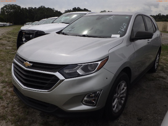 7-06127 (Cars-SUV 4D)  Seller: Gov-Hillsborough County Sheriffs 2020 CHEV EQUINO