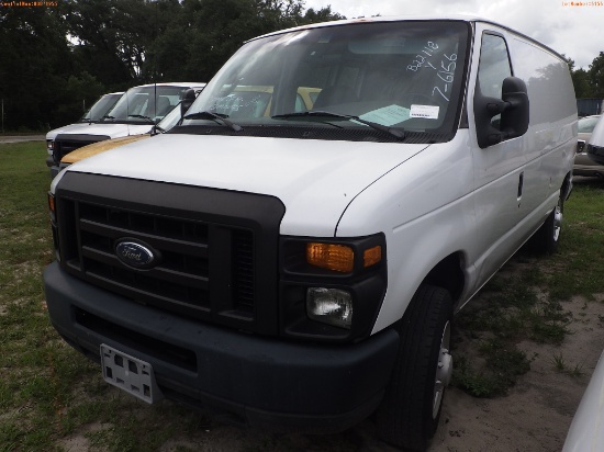 7-06156 (Trucks-Van Cargo)  Seller: Florida State D.O.H. 2008 FORD E150