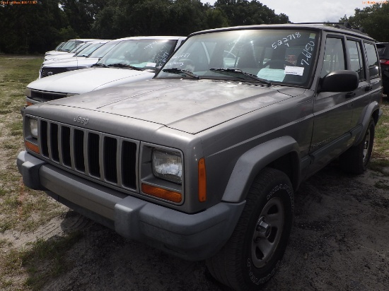7-06150 (Cars-SUV 4D)  Seller: Florida State A.C.S. 2001 JEEP CHEROKEE