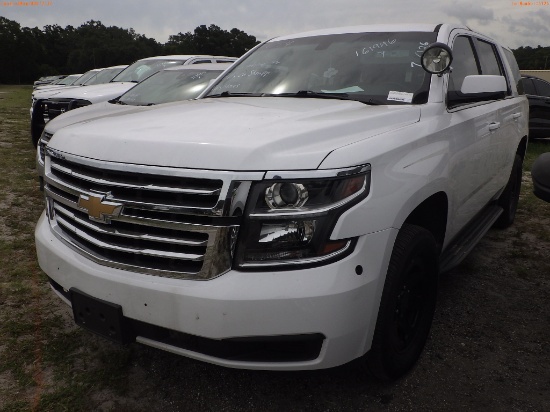 7-06126 (Cars-SUV 4D)  Seller: Gov-Hillsborough County Sheriffs 2020 CHEV TAHOE