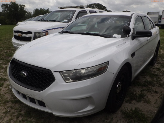 7-10117 (Cars-Sedan 4D)  Seller: Gov-Hernando County Sheriffs 2014 FORD TAURUS