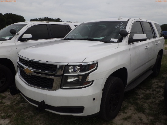 7-06240 (Cars-SUV 4D)  Seller: Gov-Pinellas County Sheriffs Ofc 2015 CHEV TAHOE