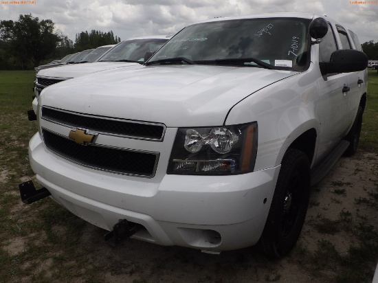 7-10119 (Cars-SUV 4D)  Seller: Gov-Pinellas County Sheriffs Ofc 2013 CHEV TAHOE
