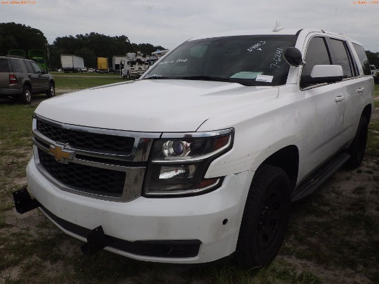 7-06241 (Cars-SUV 4D)  Seller: Gov-Pinellas County Sheriffs Ofc 2016 CHEV TAHOE