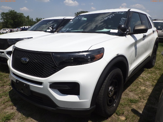 7-11118 (Cars-SUV 4D)  Seller: Gov-Hillsborough County Sheriffs 2020 FORD EXPLOR