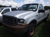 7-10216 (Trucks-Pickup 2D)  Seller: Florida State F.W.C. 2003 FORD F250