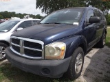 7-06218 (Cars-SUV 4D)  Seller: Florida State F.D.L.E. 2006 DODG DURANGO