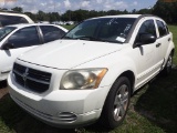 7-10211 (Cars-Hatchback 4D)  Seller: Florida State D.O.T. 2007 DODG CALIBER