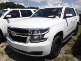 7-06255 (Cars-SUV 4D)  Seller: Gov-Sarasota County Sheriffs Dept 2017 CHEV TAHOE