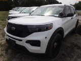 7-06152 (Cars-SUV 4D)  Seller: Gov-Hillsborough County Sheriffs 2020 FORD EXPLOR