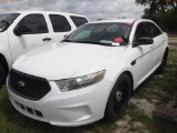 7-06226 (Cars-Sedan 4D)  Seller: Gov-Hernando County Sheriffs 2014 FORD TAURUS