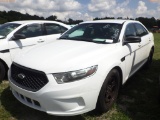 7-10224 (Cars-Sedan 4D)  Seller: Gov-Charlotte County Sheriffs 2015 FORD TAURUS