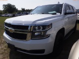 7-11124 (Cars-SUV 4D)  Seller: Gov-Sarasota County Sheriffs Dept 2018 CHEV TAHOE