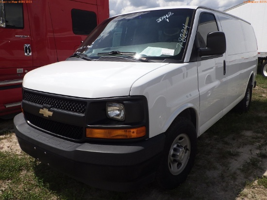 7-08224 (Trucks-Van Cargo)  Seller: Gov-Sarasota County Sheriffs Dept 2017 CHEV