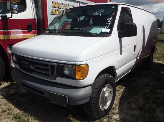 7-08226 (Trucks-Van Cargo)  Seller: Gov-Manatee County Sheriffs Offic 2007 FORD