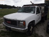 7-08213 (Trucks-Flatbed)  Seller: Gov-Hillsborough Area Regional 1998 GMC 3500