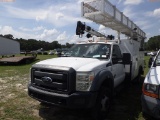 7-08217 (Trucks-Utility 2D)  Seller: Gov-Manatee County 2014 FORD F550
