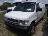 7-08118 (Trucks-Van Cargo)  Seller:Private/Dealer 2002 FORD E250